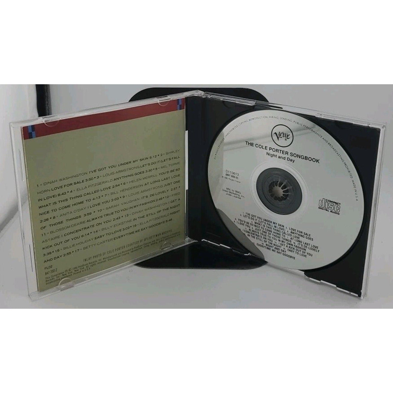Night and Day: The Cole Porter Songbook by Cole Porter (CD, Oct-1990, Verve)