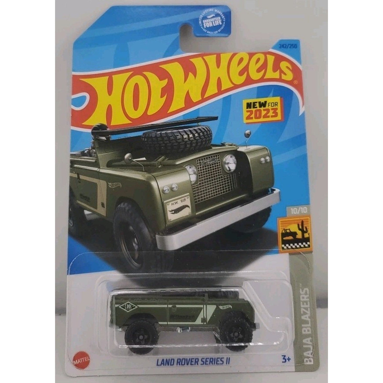 2023 Hot Wheels BAJA BLAZERS 10/10 Land Rover Series II 242/250