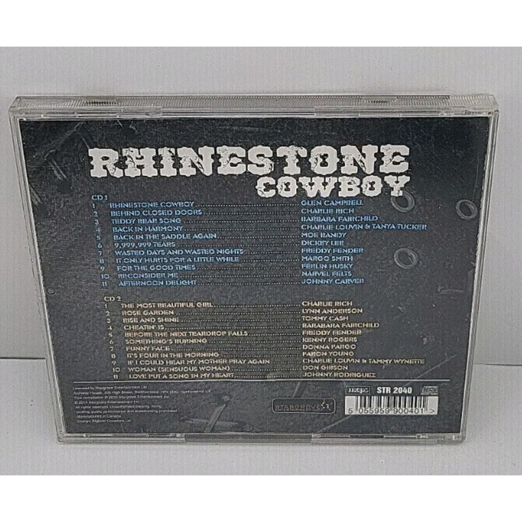 Rhinestone Cowboy Country-Various Artists by Various (CD, 2015)