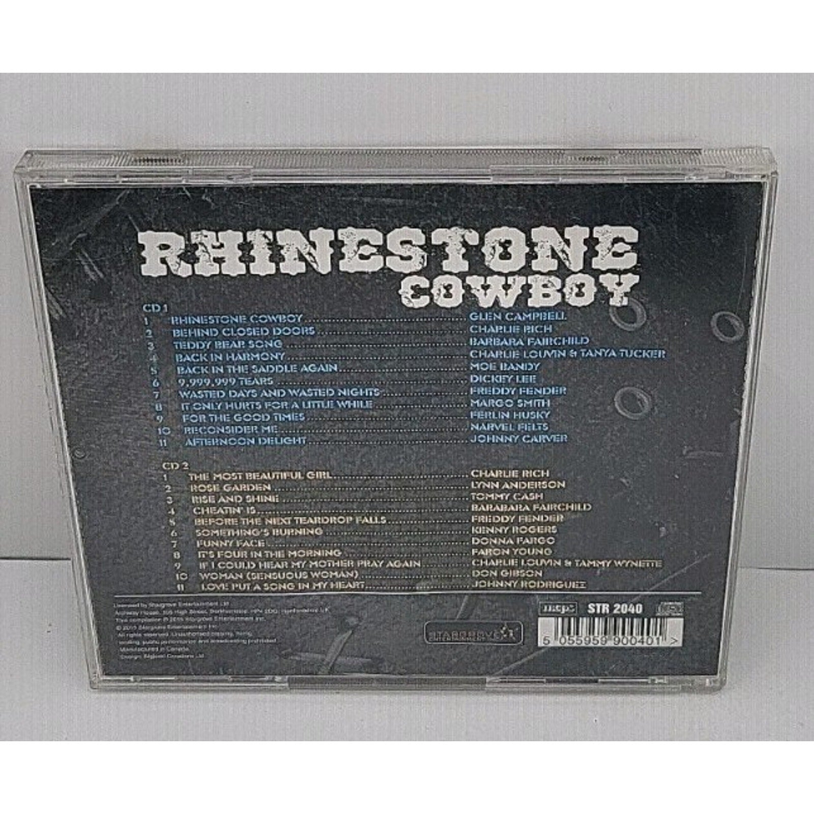 Rhinestone Cowboy Country-Various Artists by Various (CD, 2015)