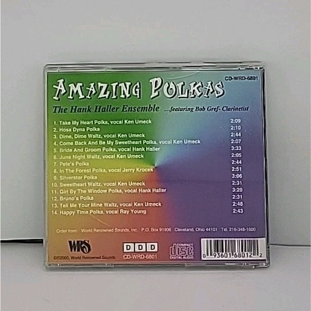Amazing Polkas by The Hank Haller Ensemble (CD)