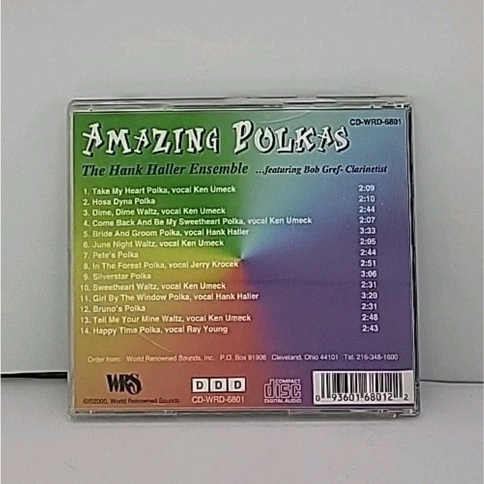 Amazing Polkas by The Hank Haller Ensemble (CD)