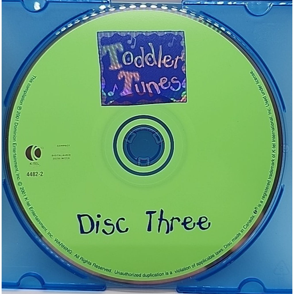 Toddler Tunes (4-Disc Set,CDs)