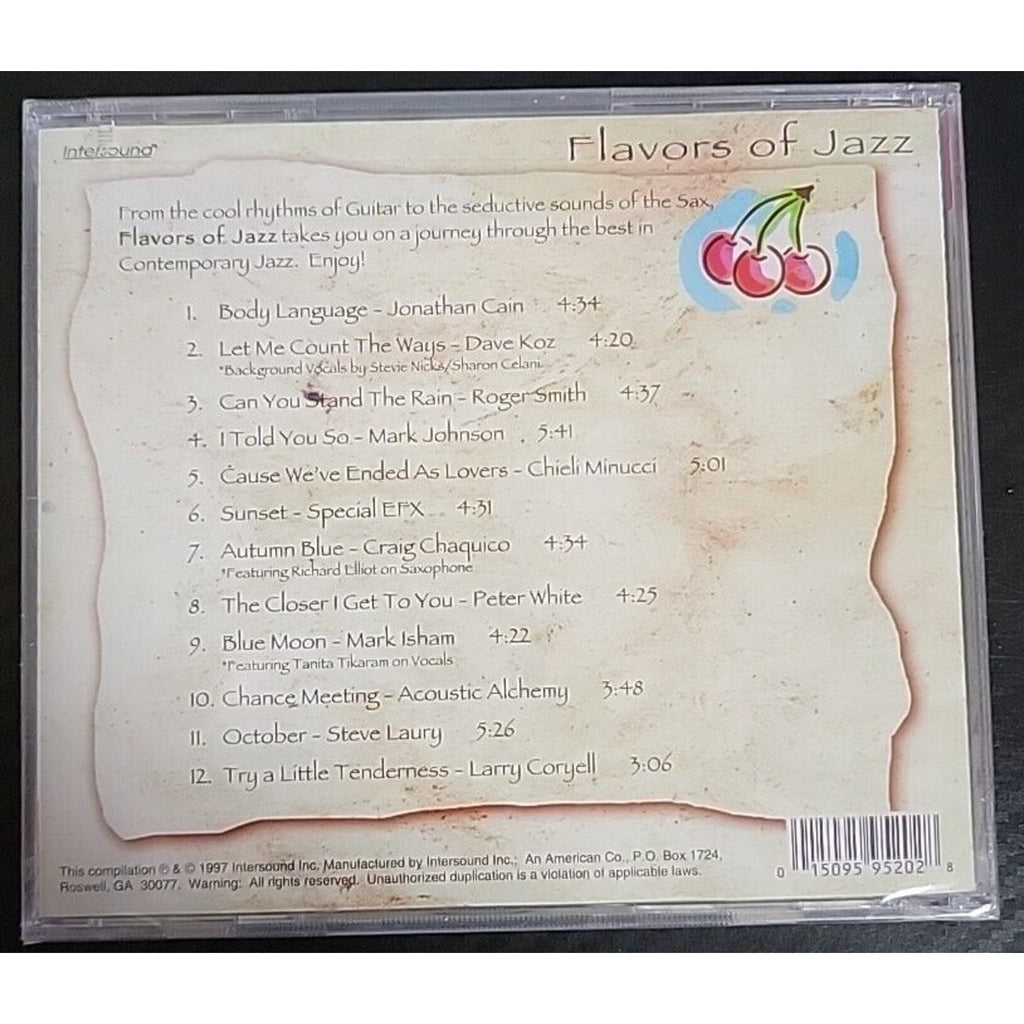 Flavors Of Jazz - Music CD - Various Artists - *Brand New*