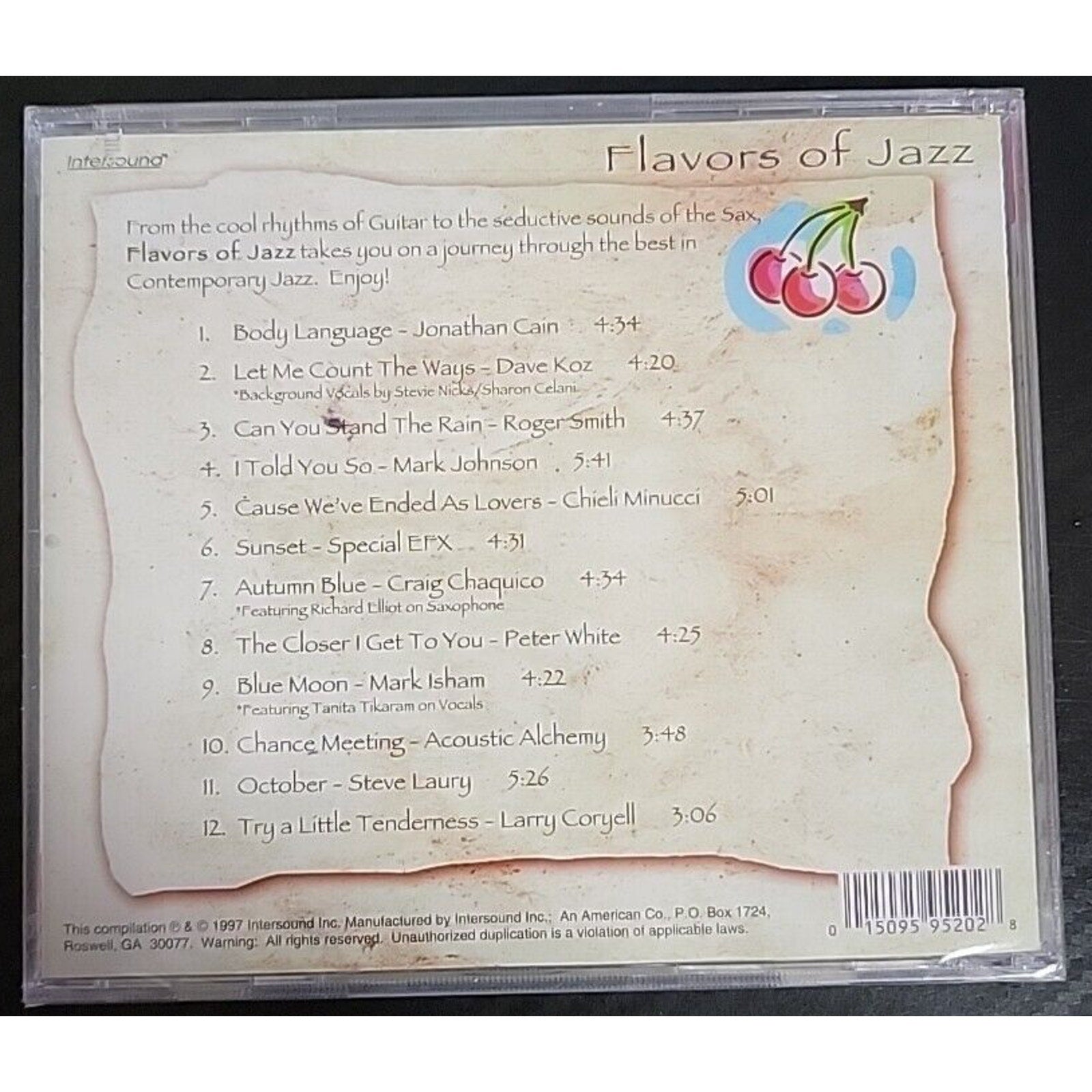 Flavors Of Jazz - Music CD - Various Artists - *Brand New*