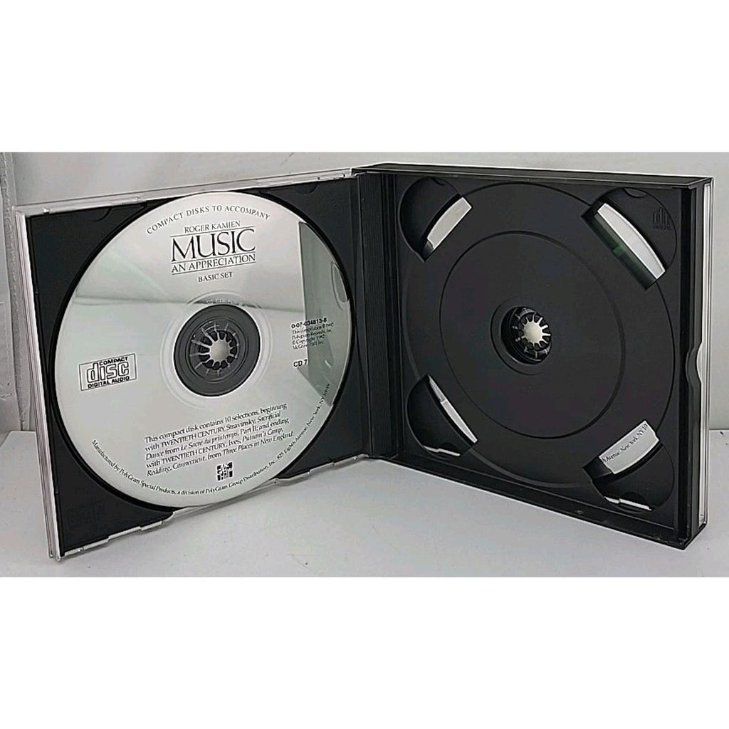 Music: An Appreciation Fifth Edition By Roger Kamien 2 CD Set