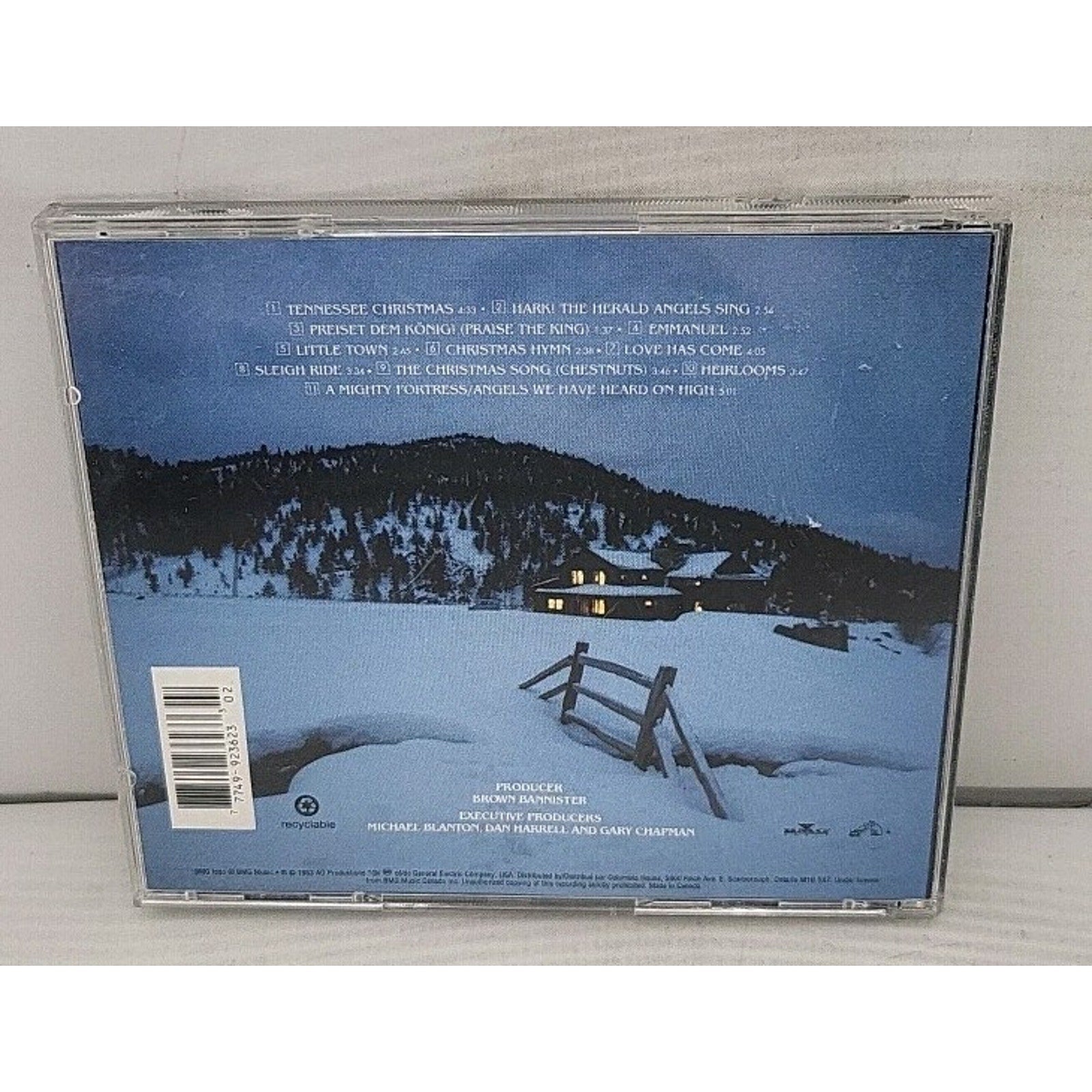 A Christmas Album by Amy Grant (CD, Word Distribution)
