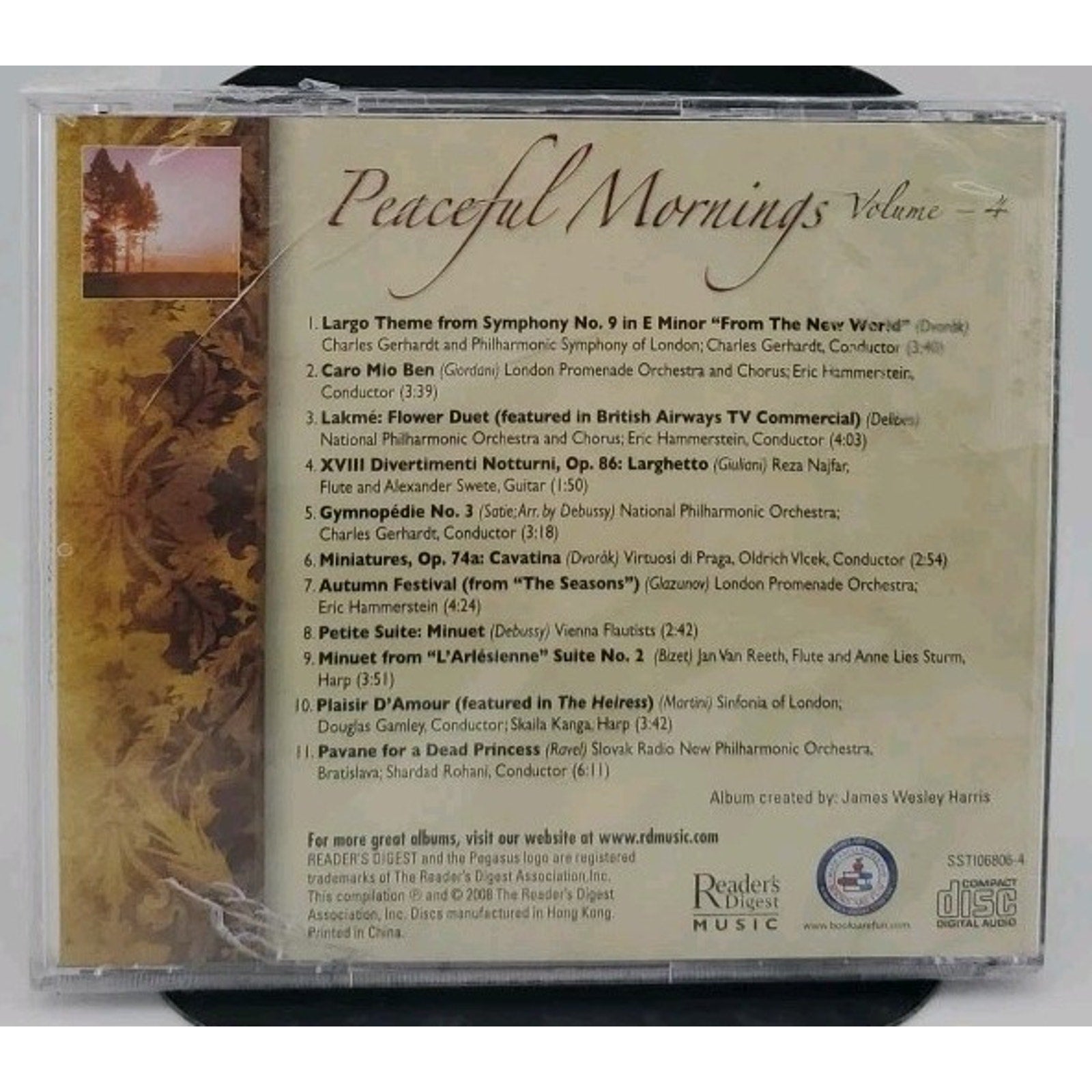 Peaceful Mornings Vol 4 ~ Various Artists ~ Classical ~ CD *Brand New*