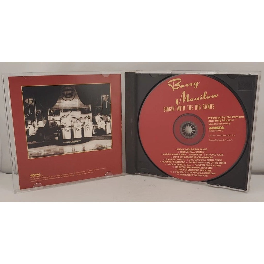 Singin' with the Big Bands by Barry Manilow (CD, 1994)