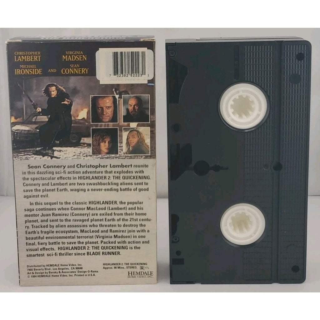 Highlander 2: The Quickening (VHS)