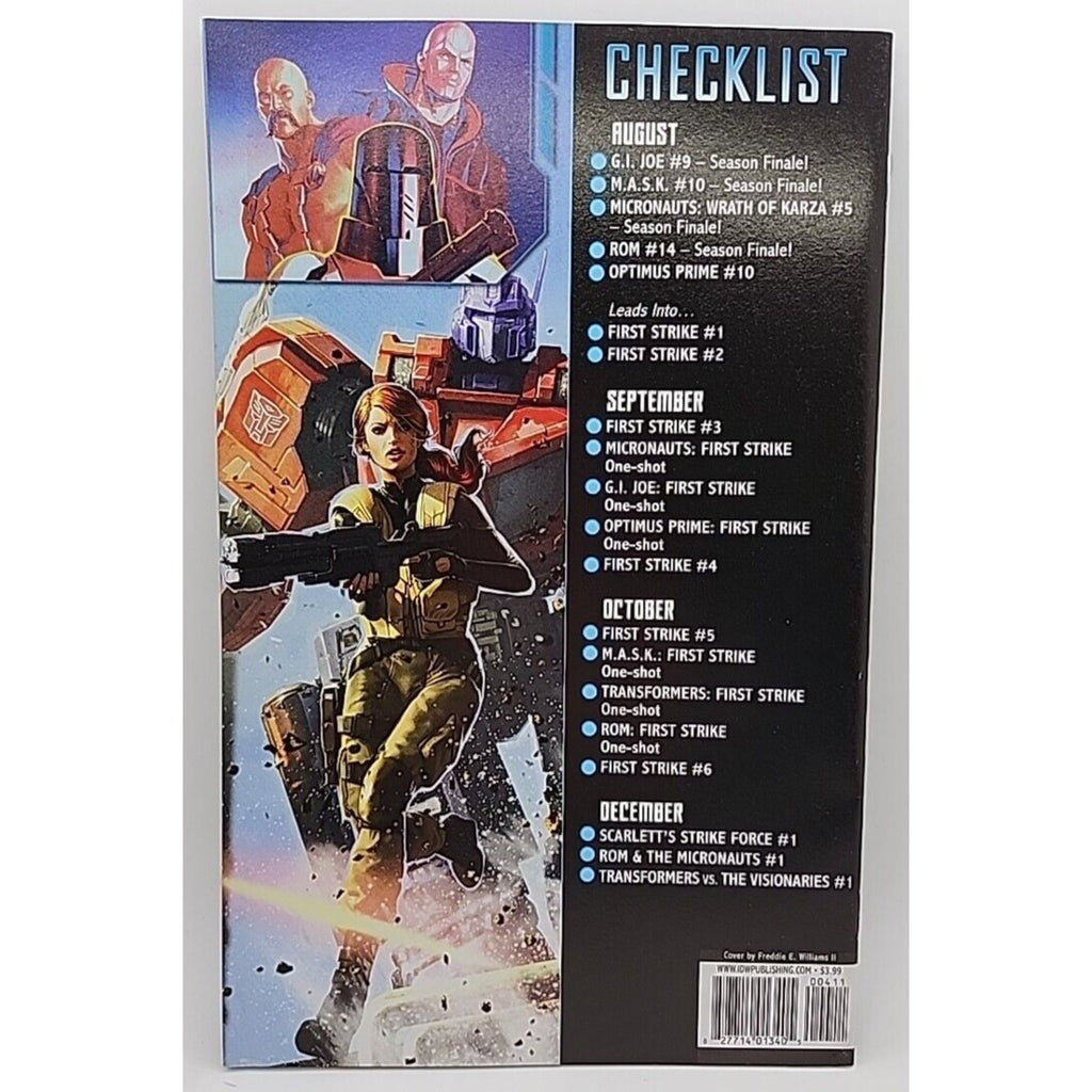 First Strike #4 IDW Comics Modern Age
