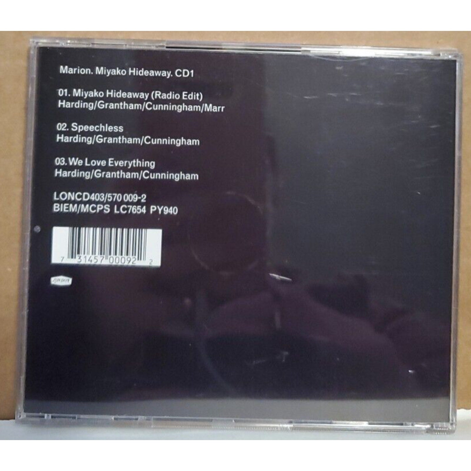 Minds Are Cruel [Single] by Marion (CD, Feb-1998, London)