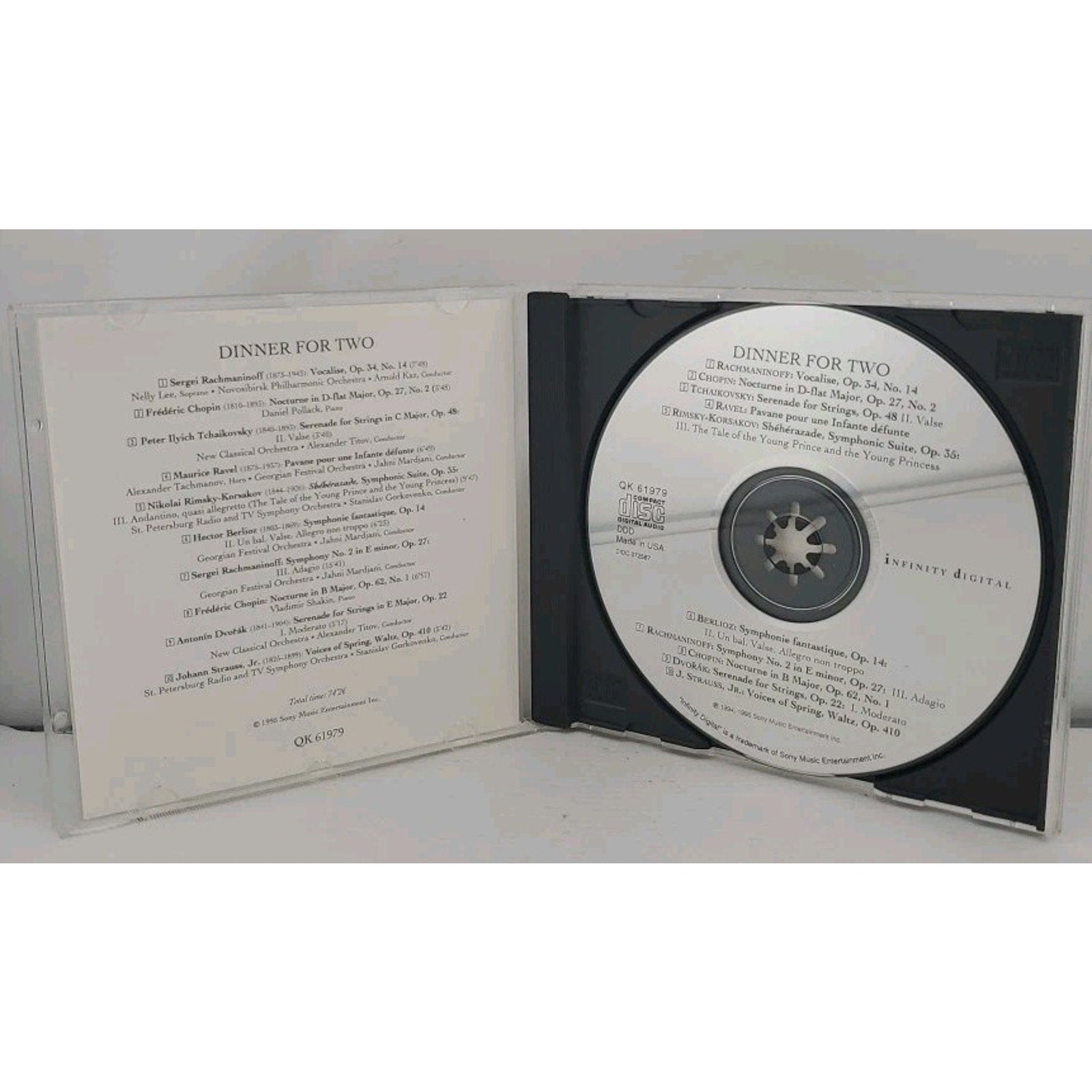 Dinner for 2 by Various (CD, 1995)