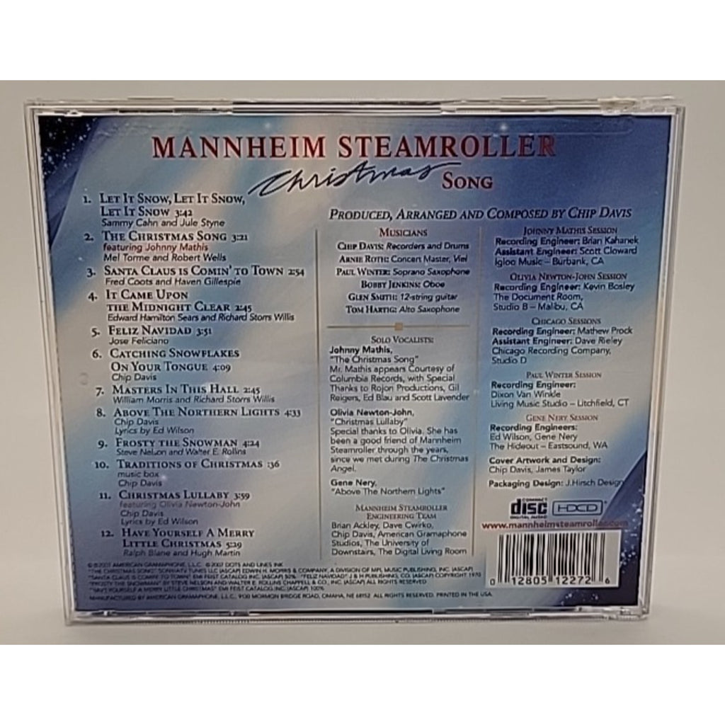 Christmas Song by Mannheim Steamroller (CD, 2007)