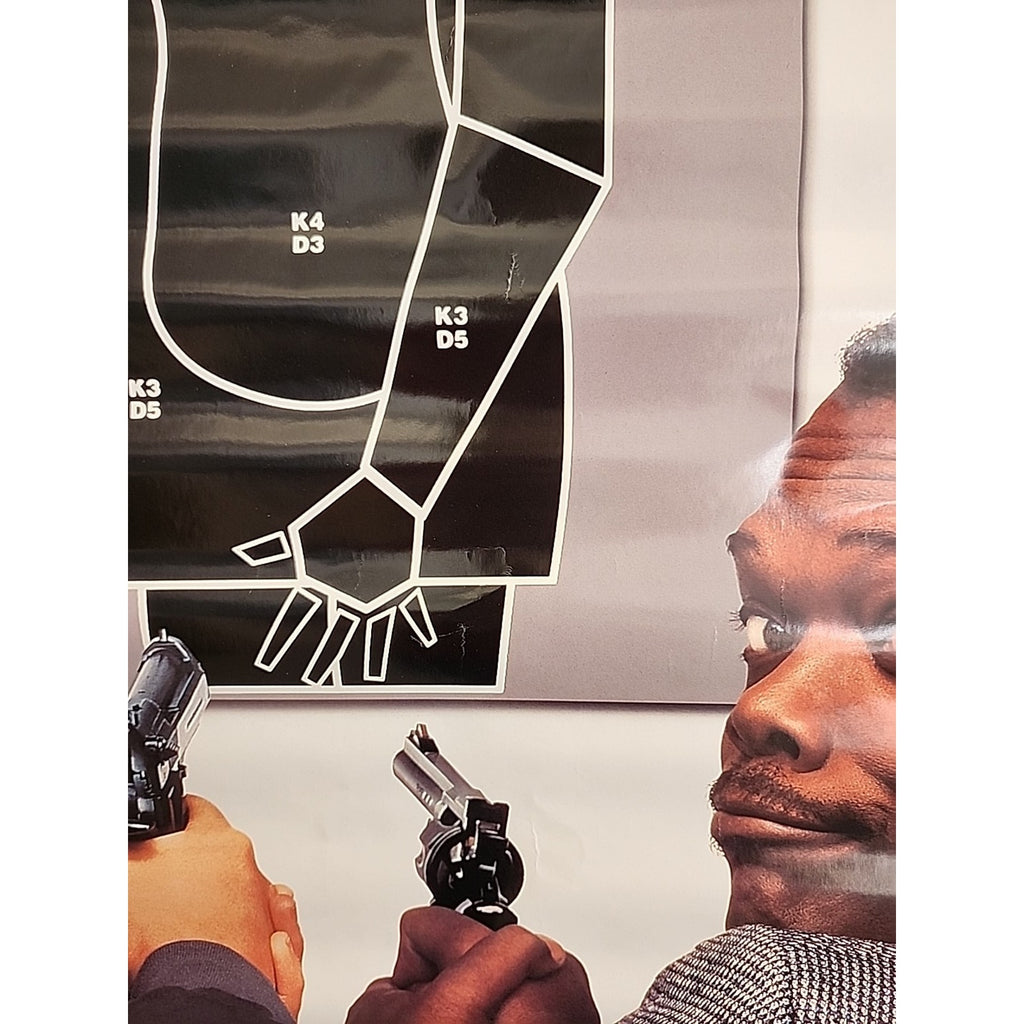 1993 National Lampoon’s Loaded Weapon Original Theatrical Movie Poster 27”x40”