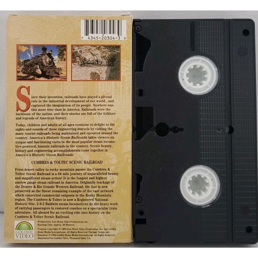 Cumbres & Toltec Scenic Railroad (VHS)