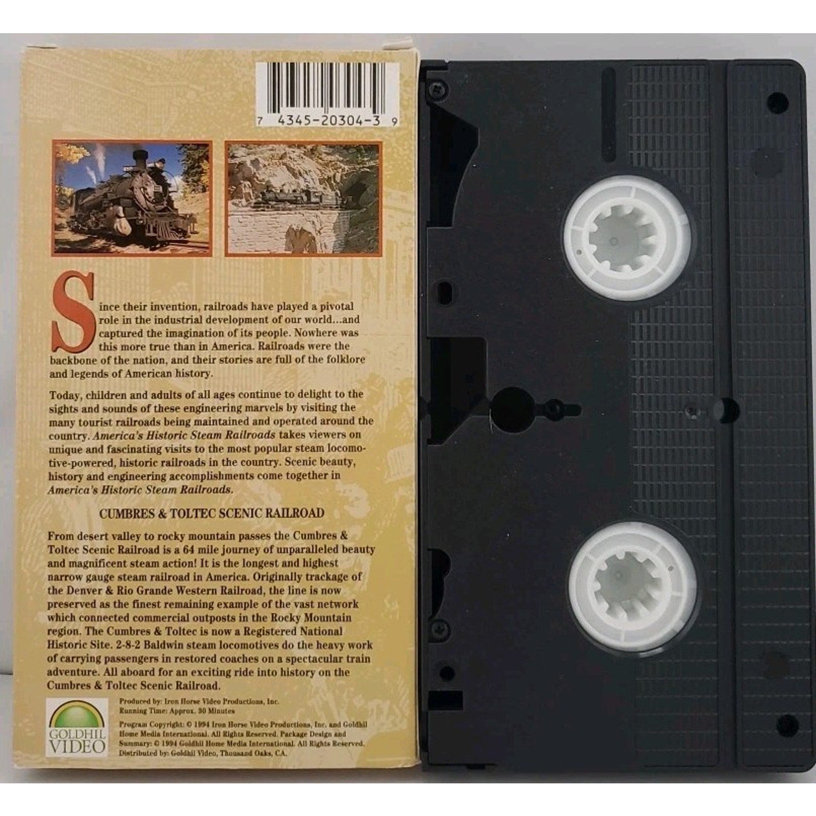 Cumbres & Toltec Scenic Railroad (VHS)