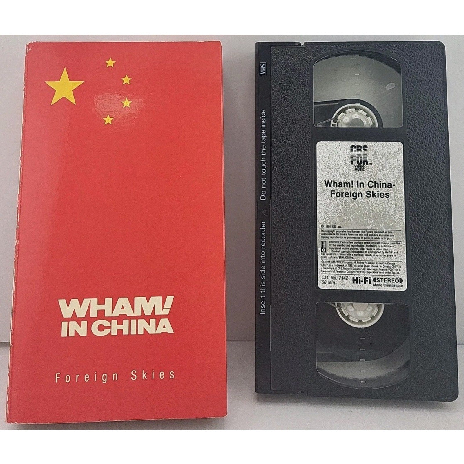Wham in China - Foreign Skies (VHS, 1986)