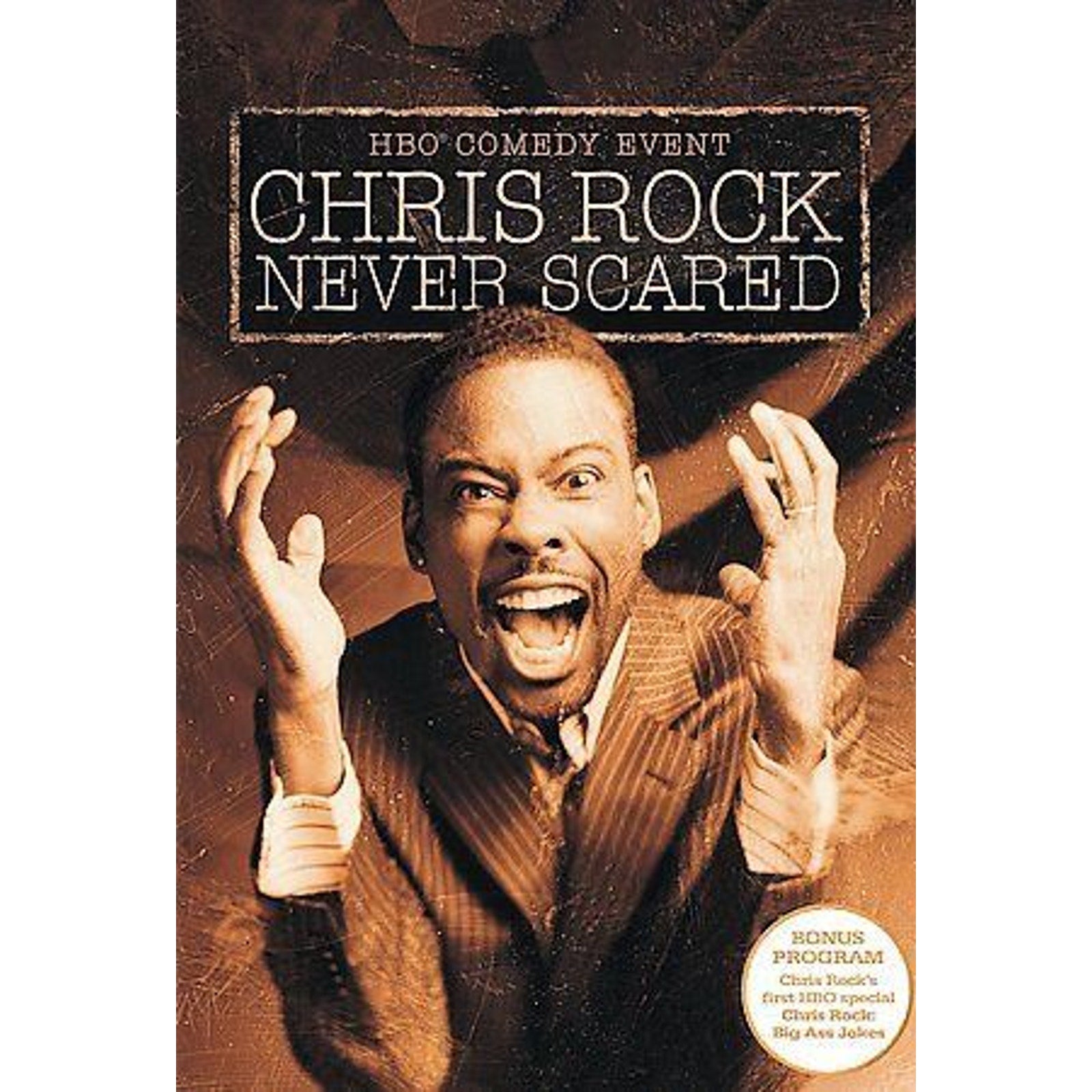 Chris Rock - Never Scared (DVD, 2004)