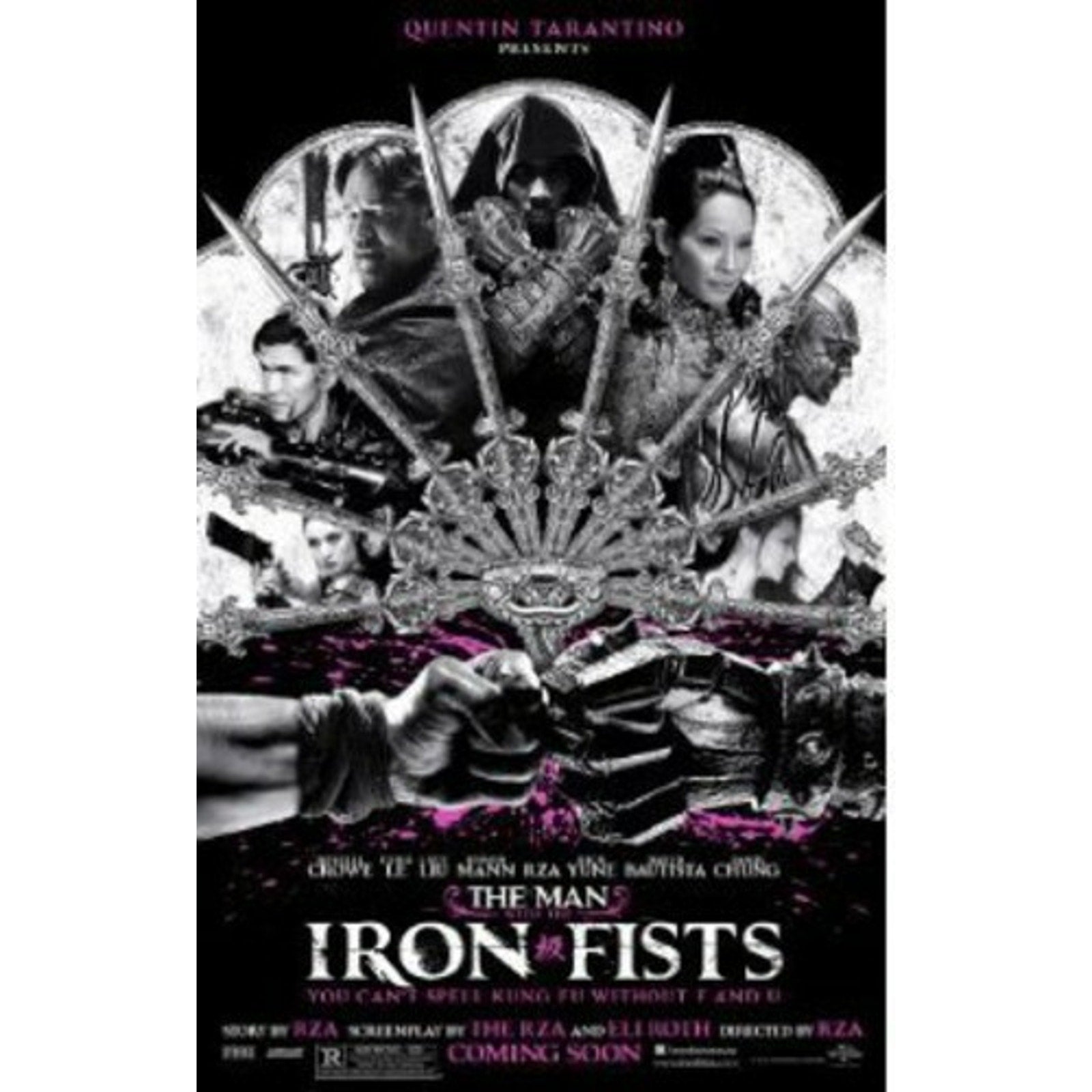 The Man With the Iron Fists (DVD, 2012)