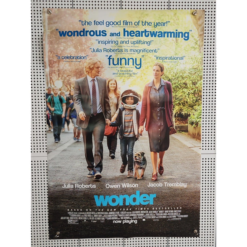 Wonder 2017 Original Movie Poster 27x40, DOUBLE SIDED ROLLED