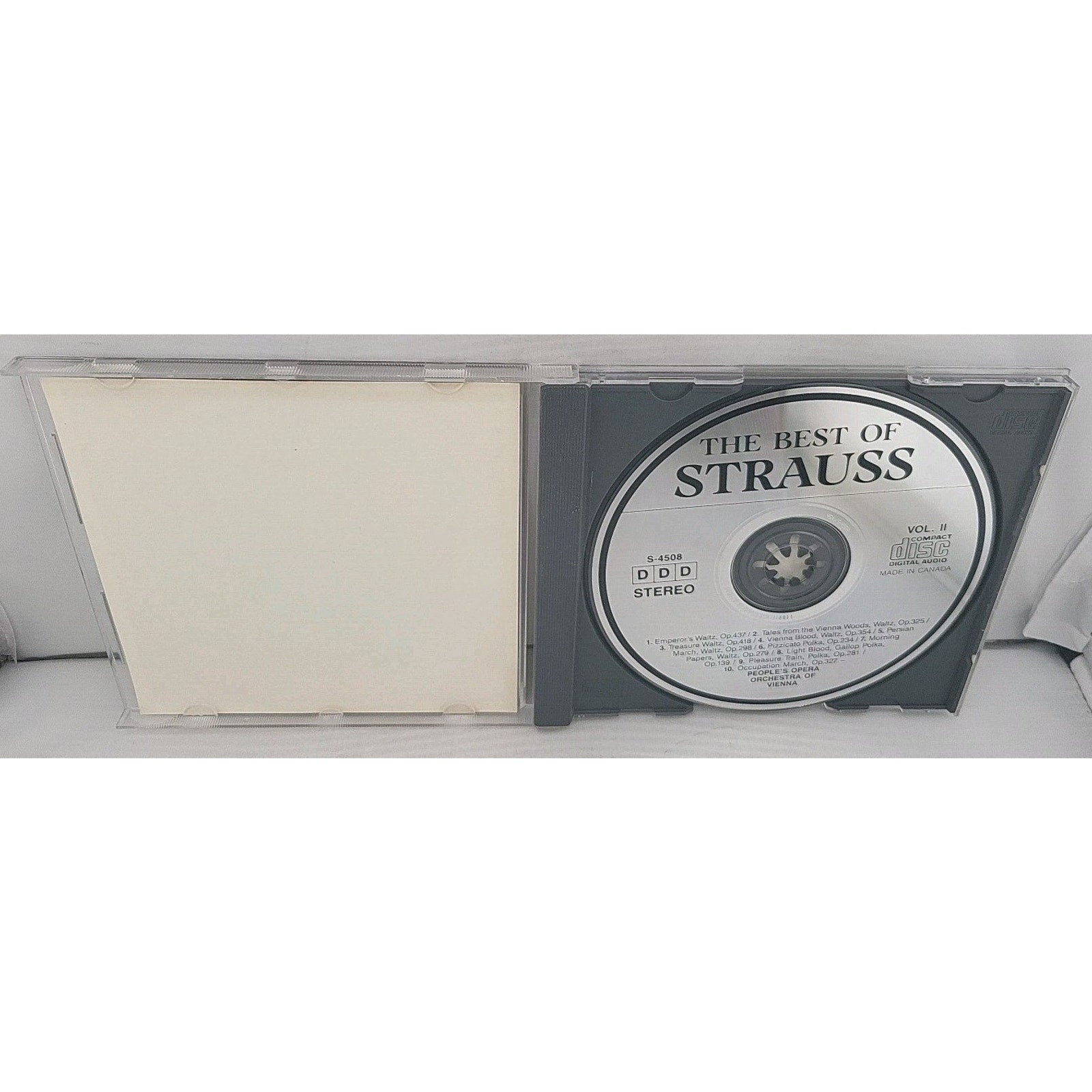 Best Of Strauss Vol.2 People's Opera Orchestra Of Vienna CD