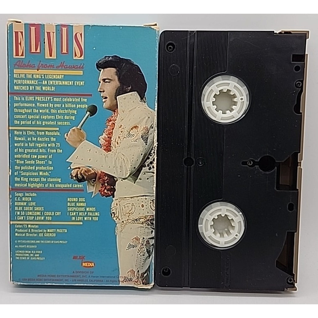 Elvis - Aloha From Hawaii (VHS, 1995)