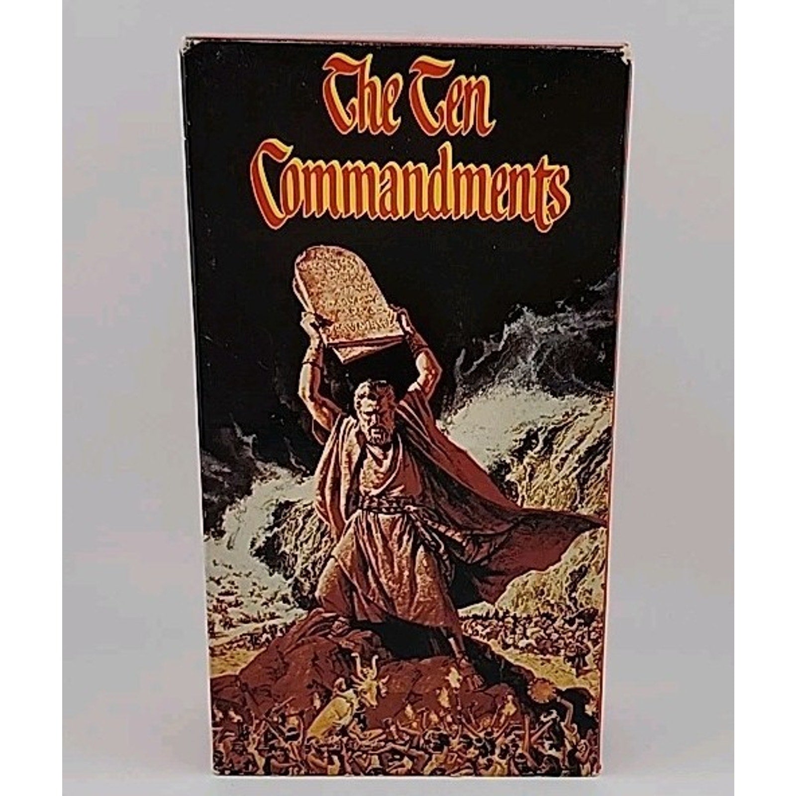 The Ten Commandments Part 1 And 2 (VHS)