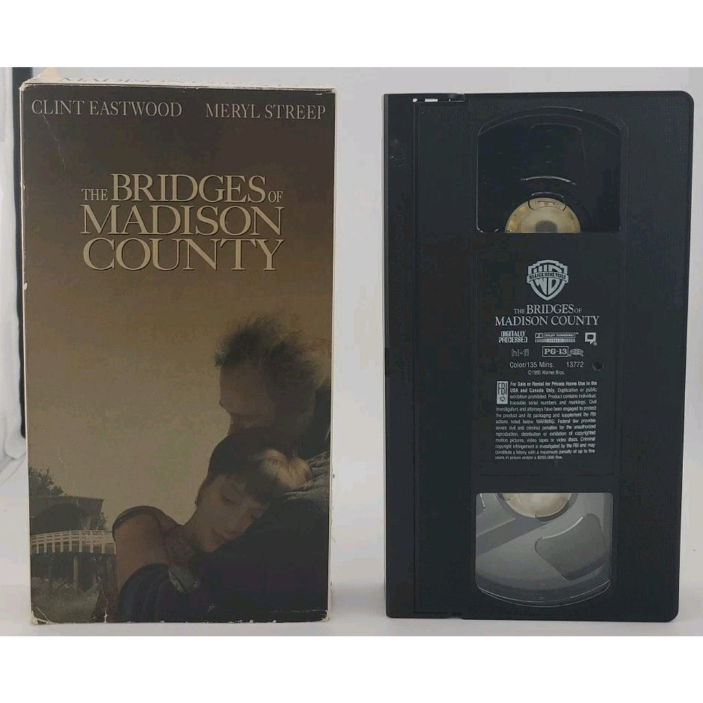 The Bridges of Madison County (VHS, 1996)