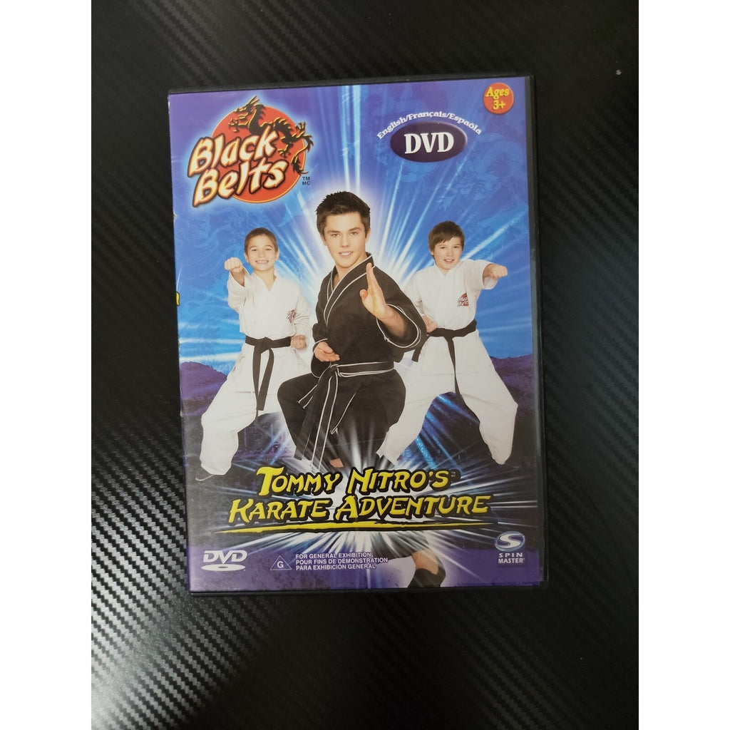 Black Belts Tommy Nitro's Karate Adventure (DVD,2005)