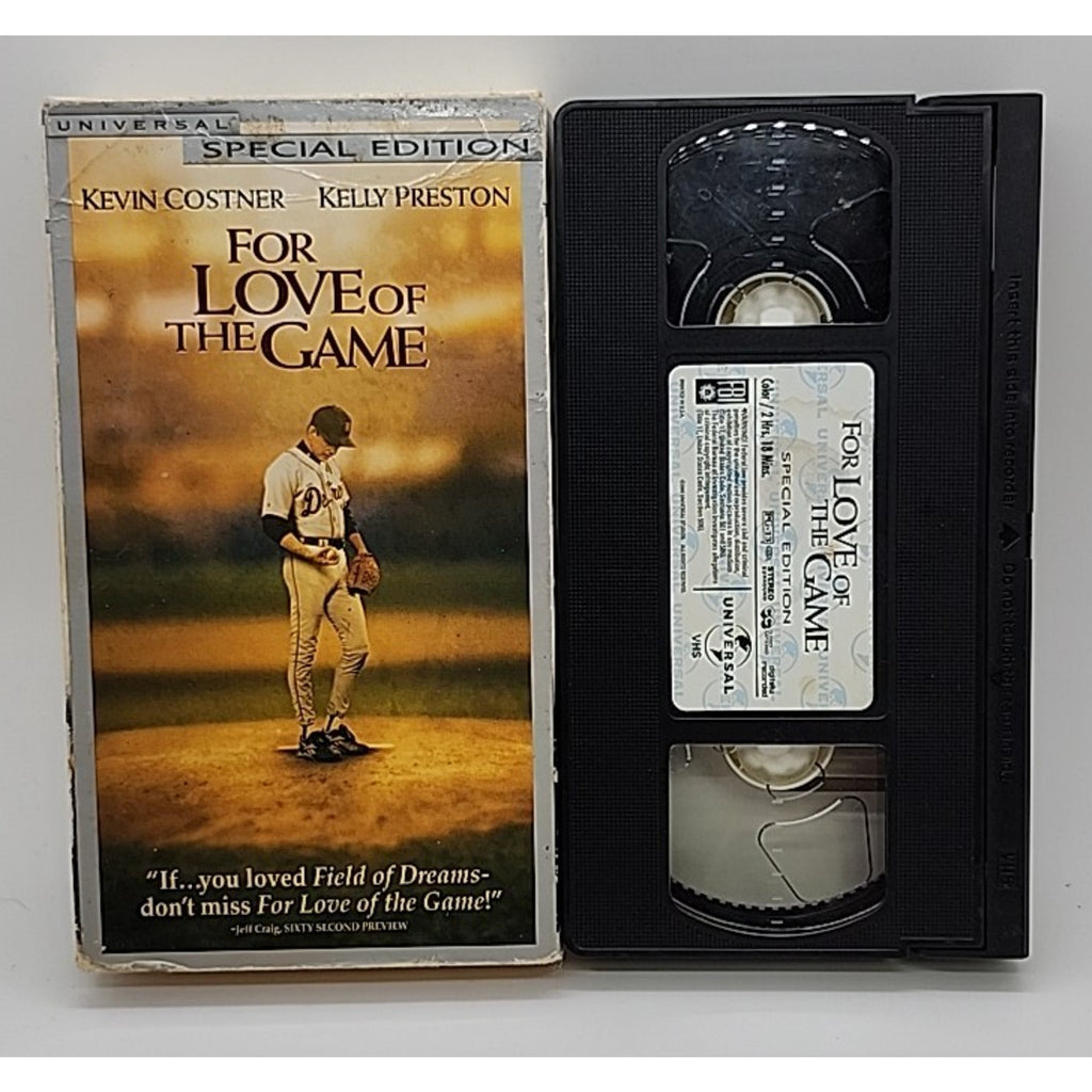 For Love of the Game (VHS, 2000, Special Edition)