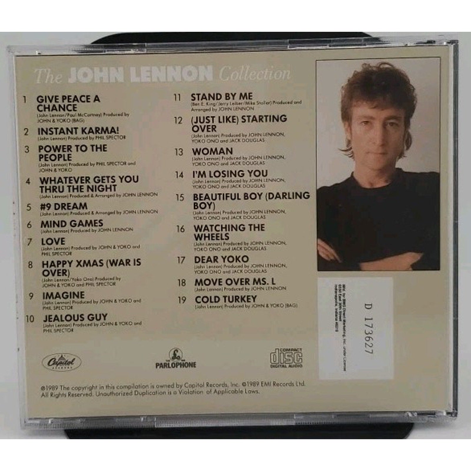 Collection by Lennon, John (CD, 1989)