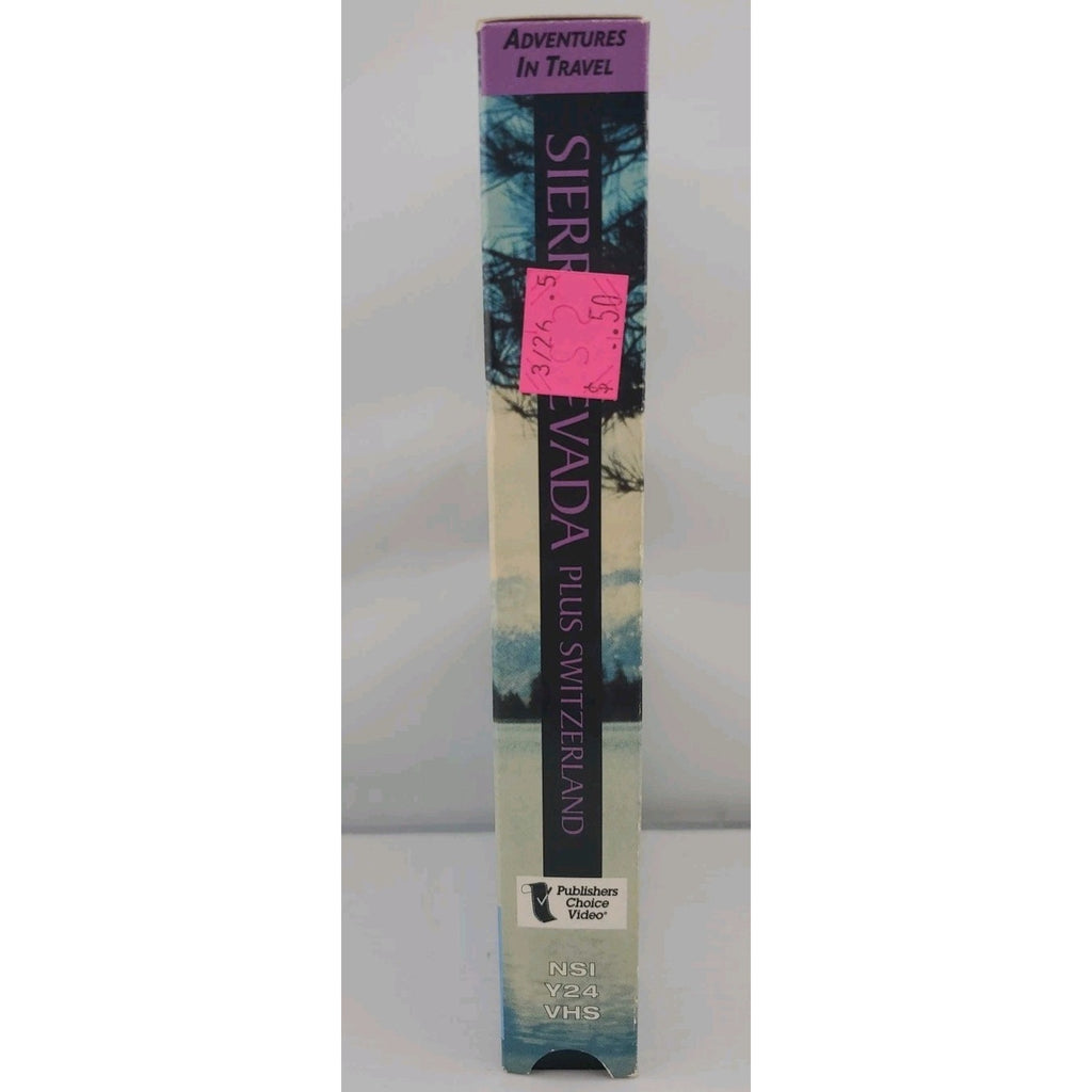 Adventures in Travel Sierra Nevada 1998 Switzerland Kayak Tahoe (VHS)