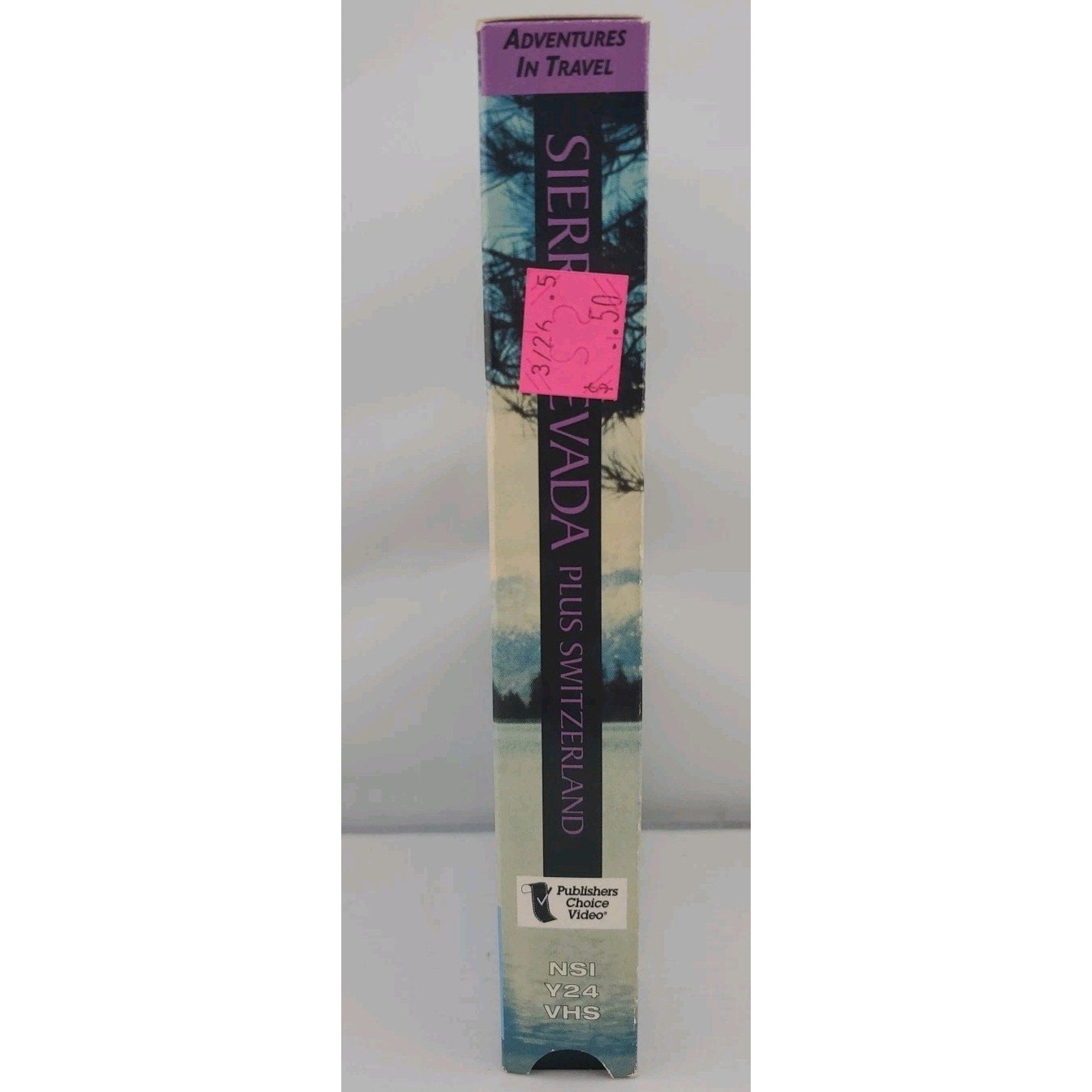 Adventures in Travel Sierra Nevada 1998 Switzerland Kayak Tahoe (VHS)