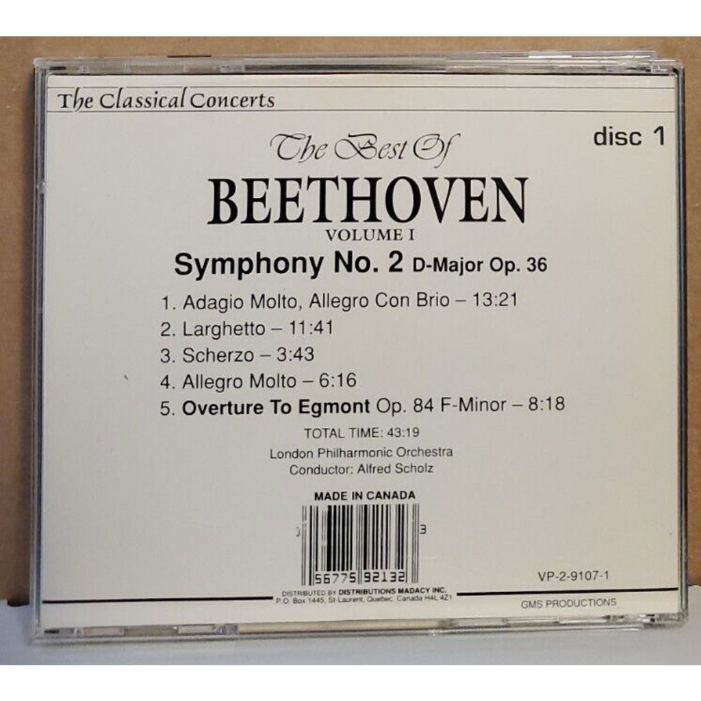 The Best Of Beethoven Volume 1 (CD)