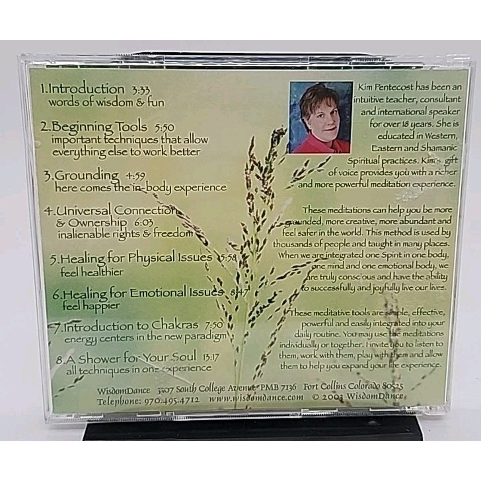 In-Body Meditations for Every Day Life With Kim Pentecost (CD WisdomDance)