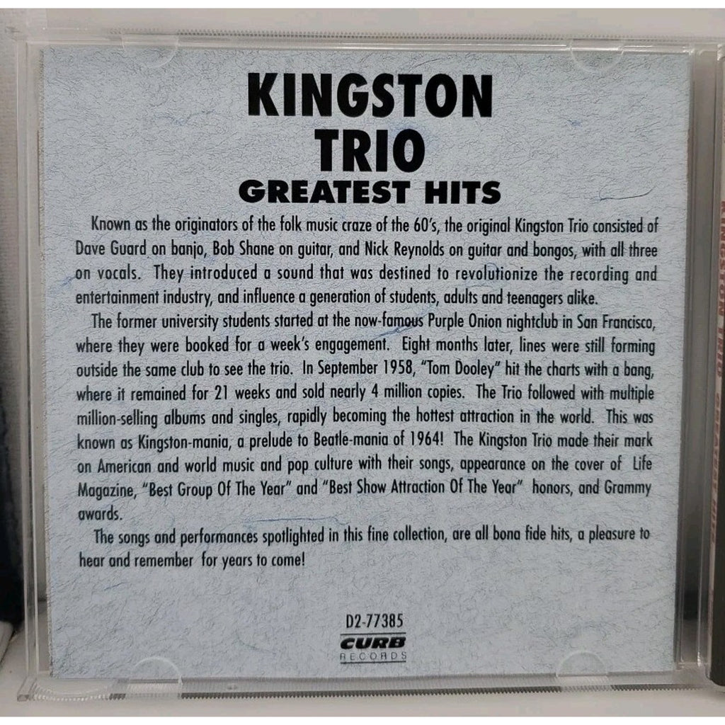 Greatest Hits by Kingston Trio (CD, 1991)