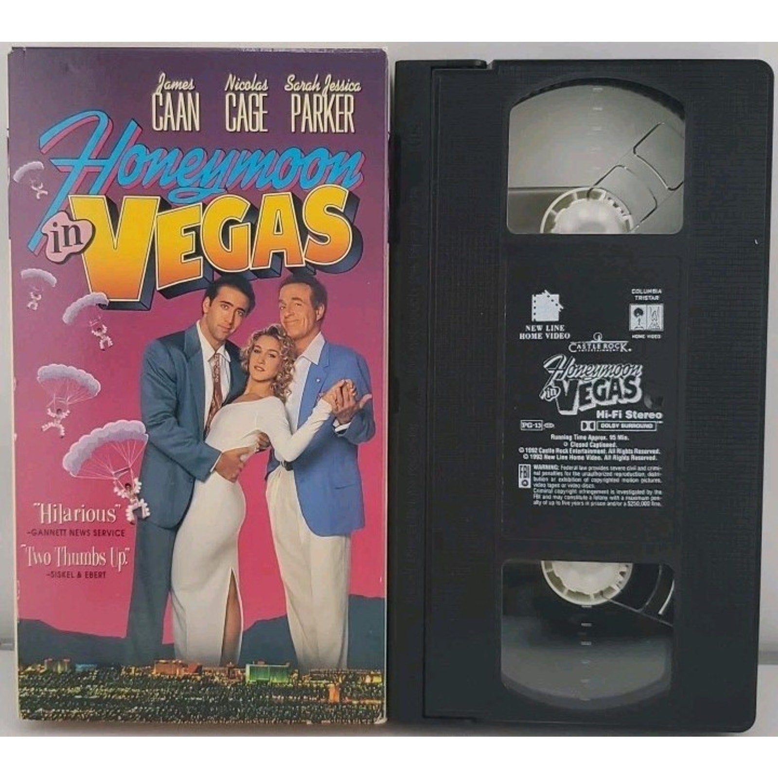 Honeymoon in Vegas (VHS, 1993)