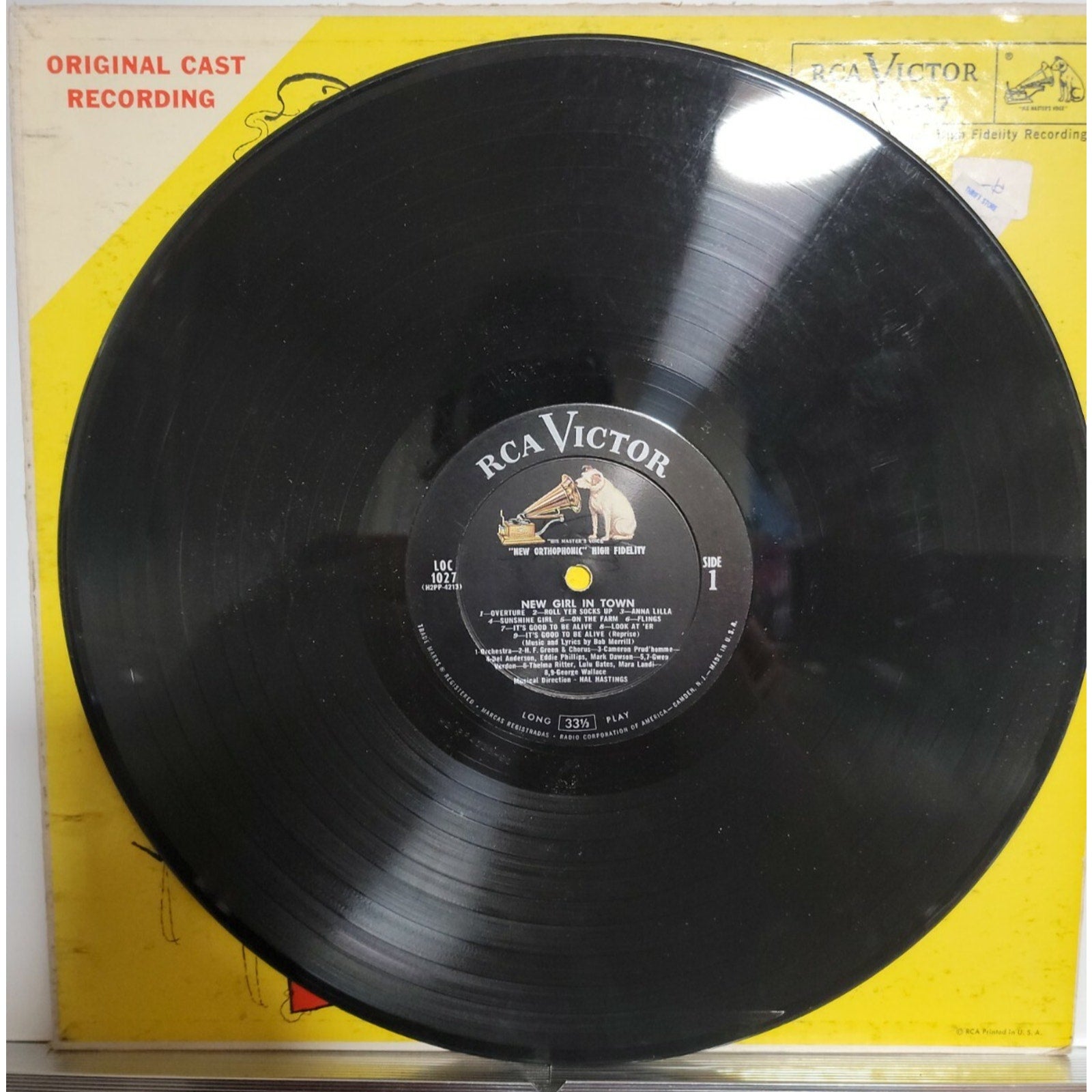 Gwen Verdon, Thelma Ritter – New Girl In Town (Vinyl)
