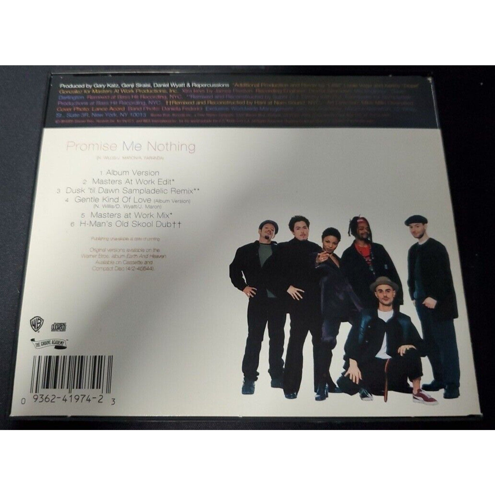 Promise Me Nothing [Maxi Single] by Repercussions (CD, Mar-1995, Warner Bros.)