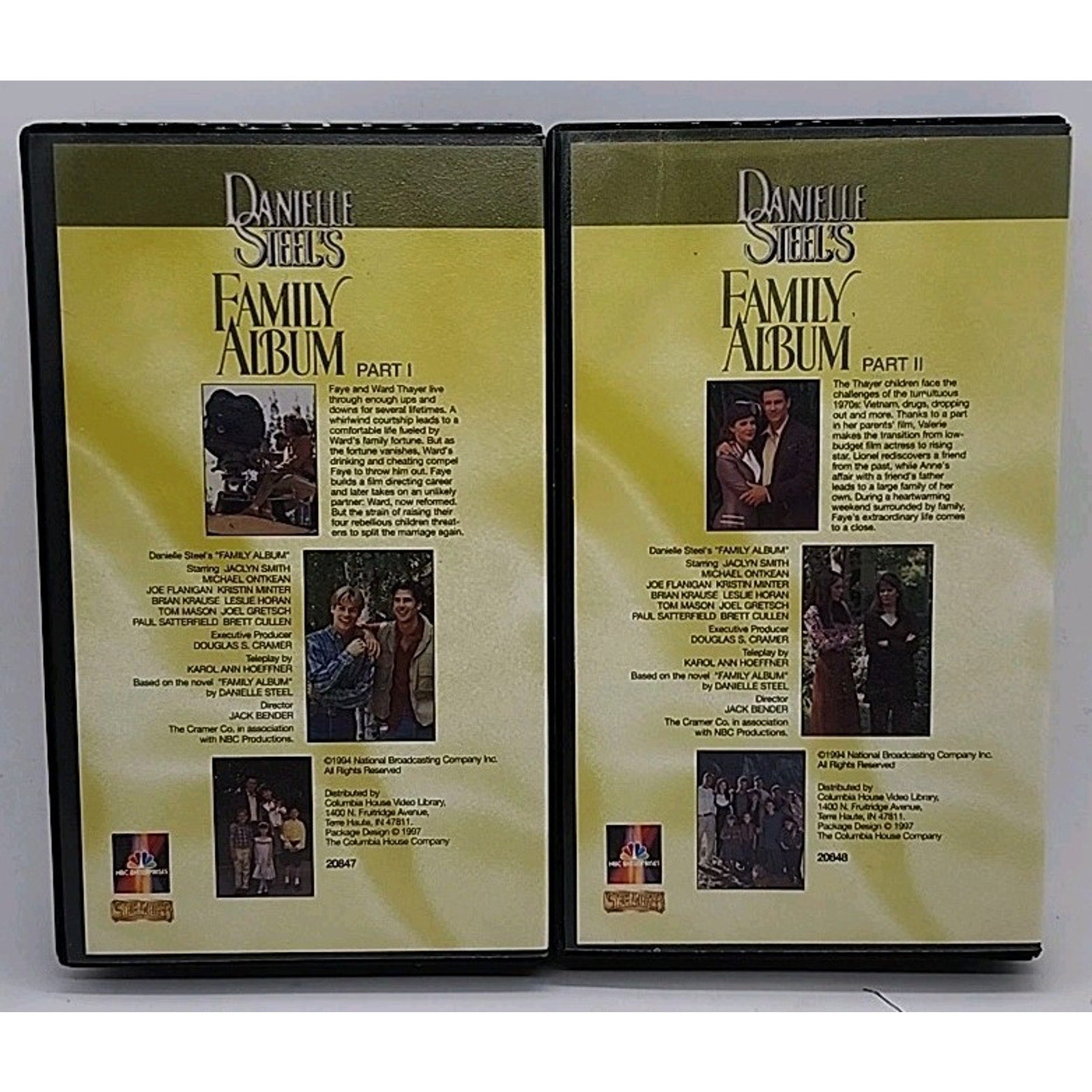 Danielle Steel’s Family Album Part 1 & 2 VHS 1994