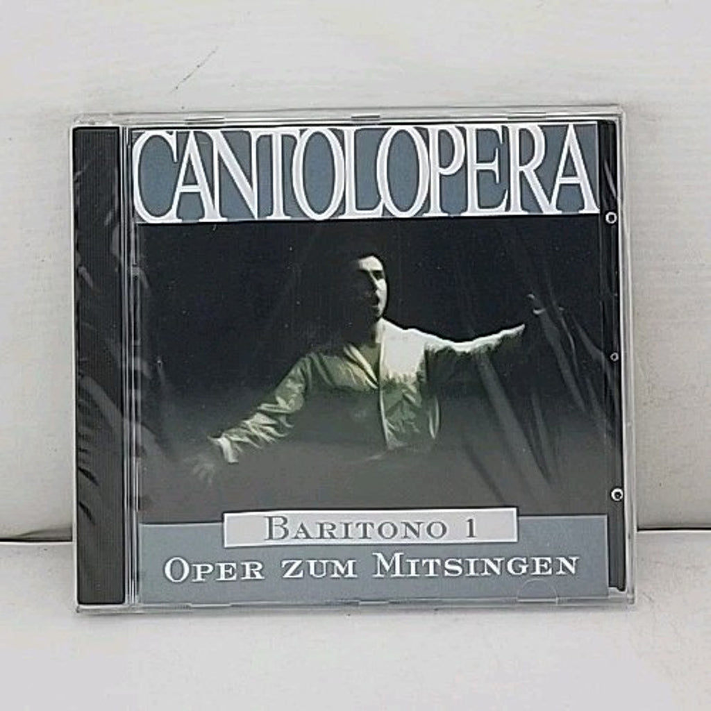 Cantolopera Baritono 1 Oper Zum Mitsingen CD *Brand New*