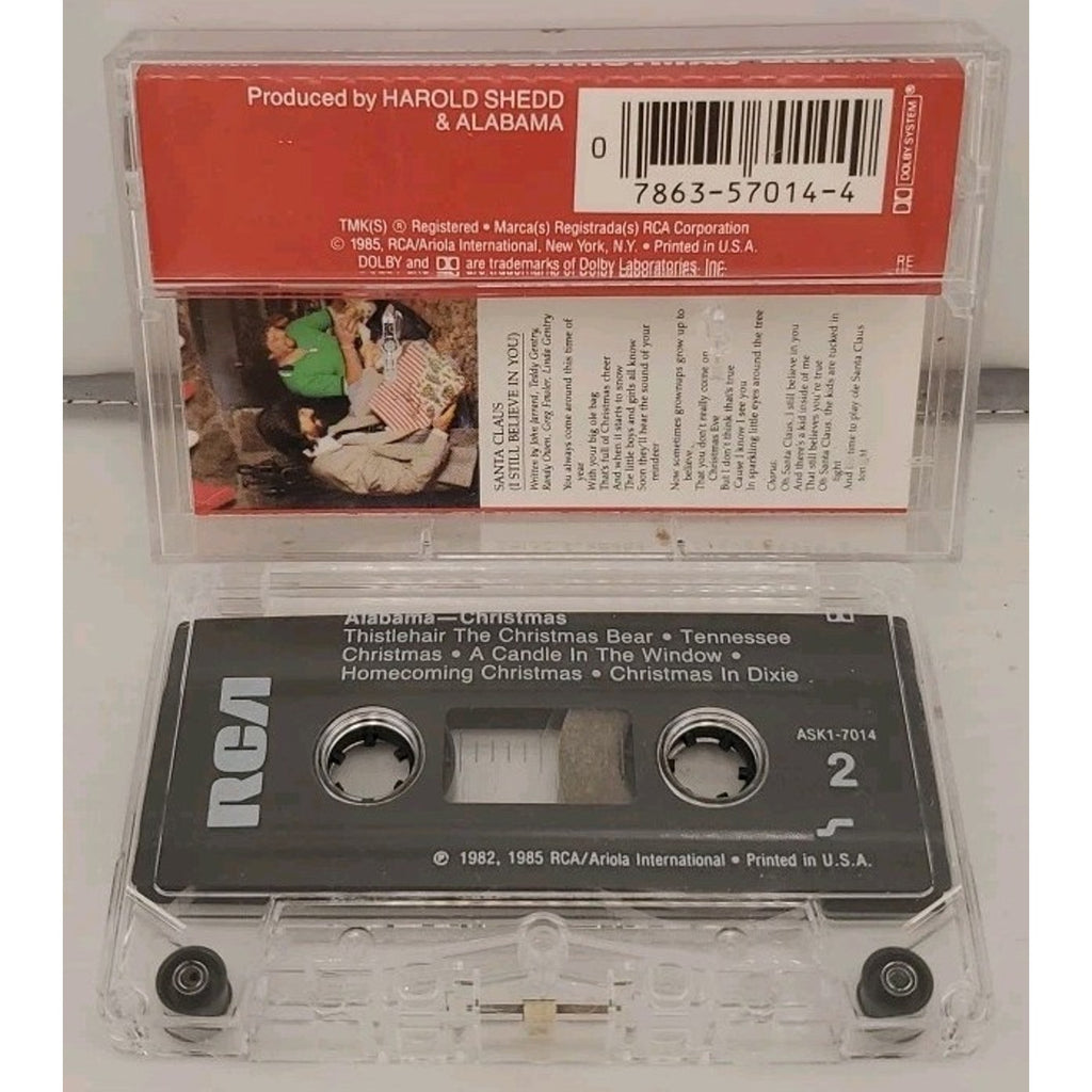 Christmas by Alabama (Cassette)