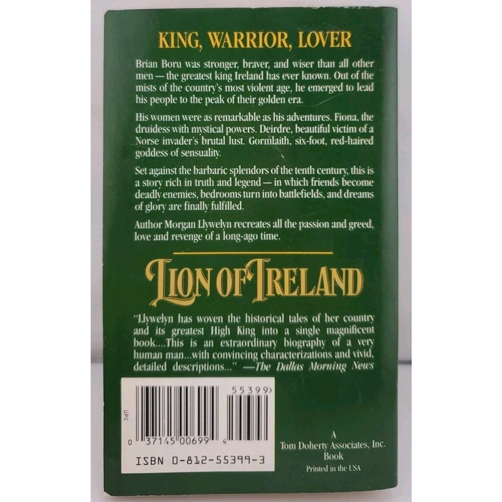 Lion of Ireland by Morgan Llywelyn (1996, Mass Market)