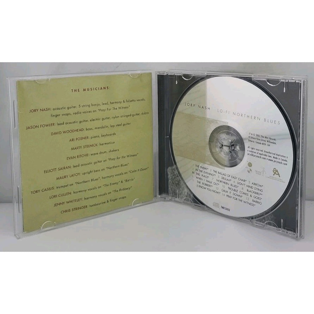 CD Jory Nash Lo-Fi Northern Blues Thin Man Records 2002