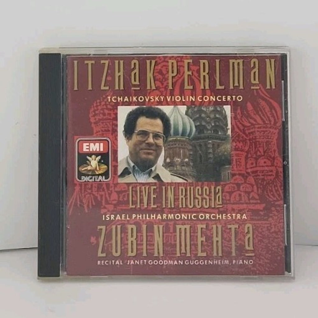 Live in Russia by Itzhak Perlman (CD, 1991)