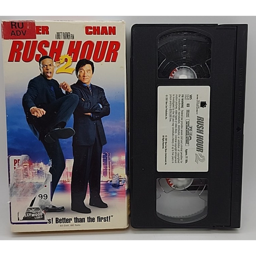 Rush Hour 2 (VHS,2001) Tucker Chan
