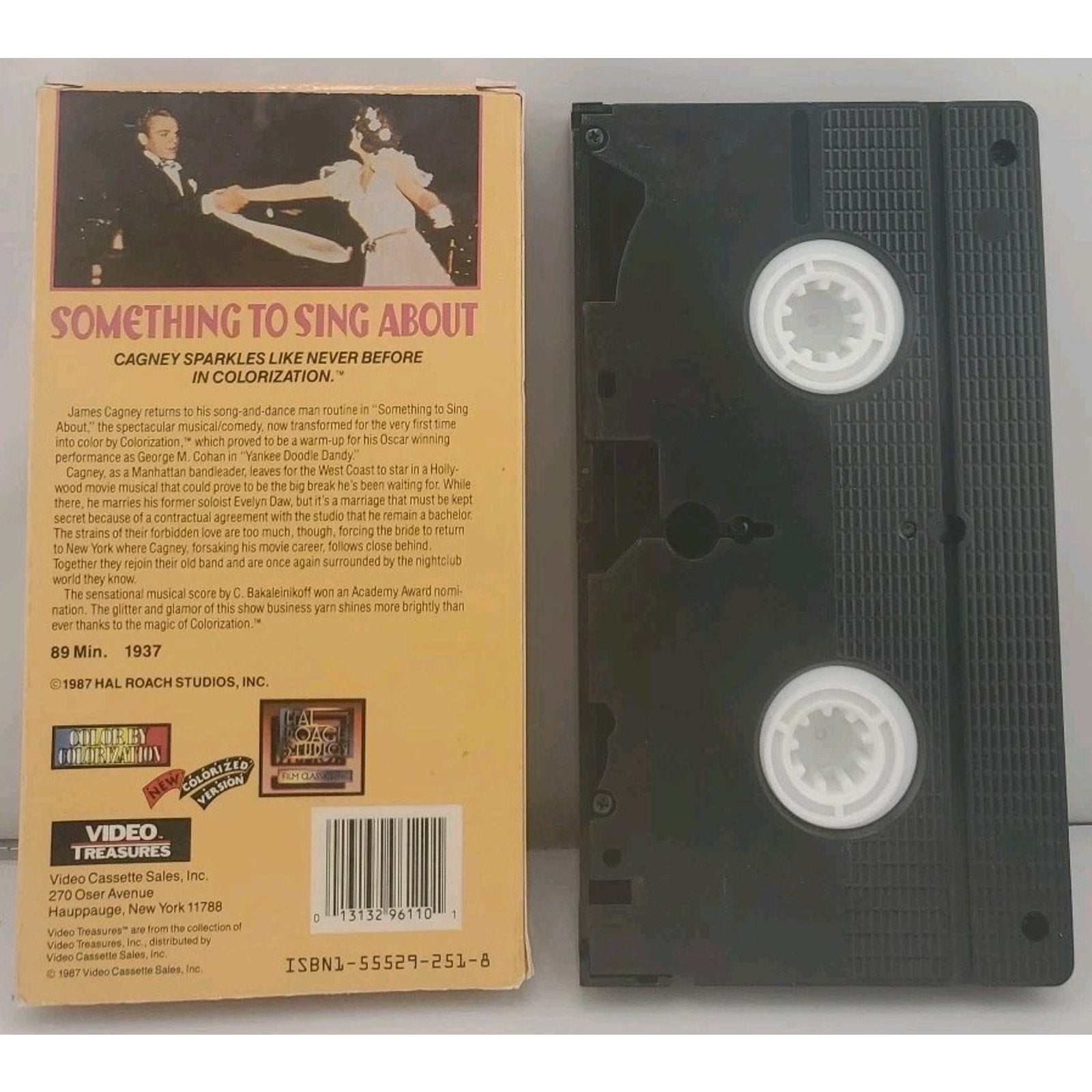 Something to Sing About 1937 James Cagney (VHS)