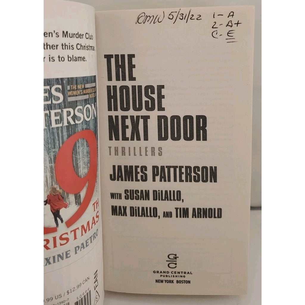 House Next Door by James Patterson (2019, Mass Market)