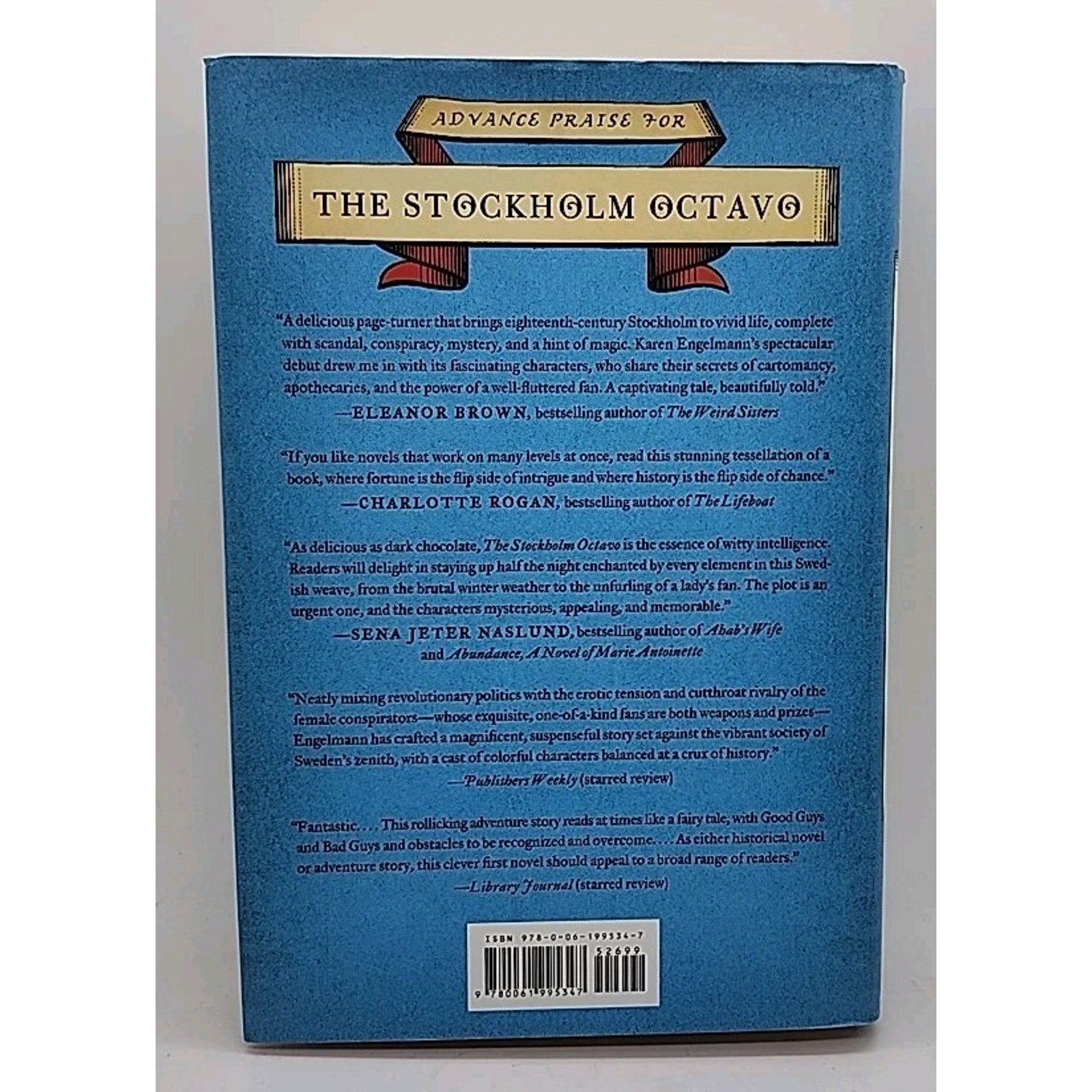 Stockholm Octavo : A Novel by Karen Engelmann (2012, Hardcover)